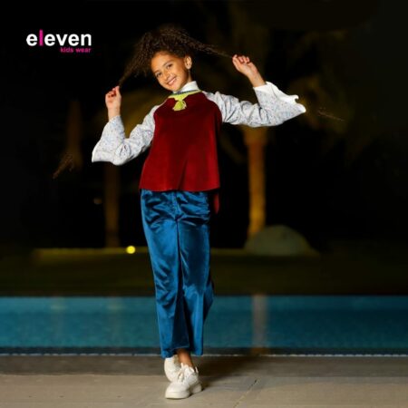 بلوزة قطيفة هاند ميد