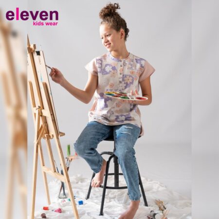 بلوزة colors منقوشة