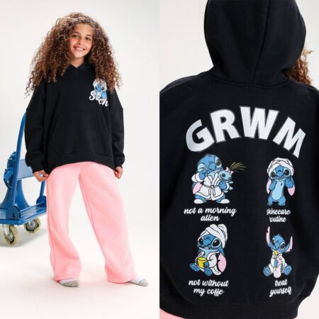 بجامه Stitch black607
