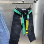 بنطلون جينز اسود محجر