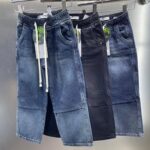 بنطلون وايد ليج كحلي