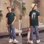 تيشرت راوند 020 زيتى