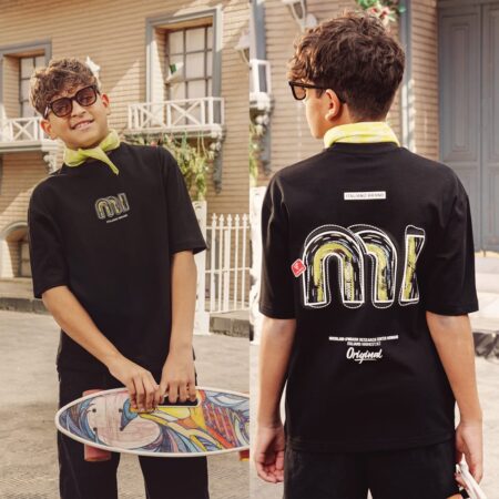 تيشرت راوند 076 اسود