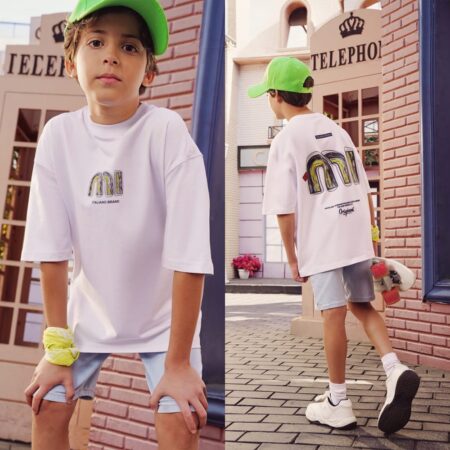 تيشرت راوند 076 ابيض