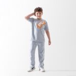 بجامة 509 mom رمادي