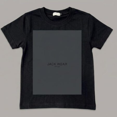 تيشرت بيزك JACK WEAR اسود