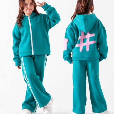 بيجامة Hashtag ليم