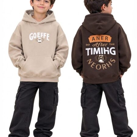 سويت شيرت GOEFFE  بني